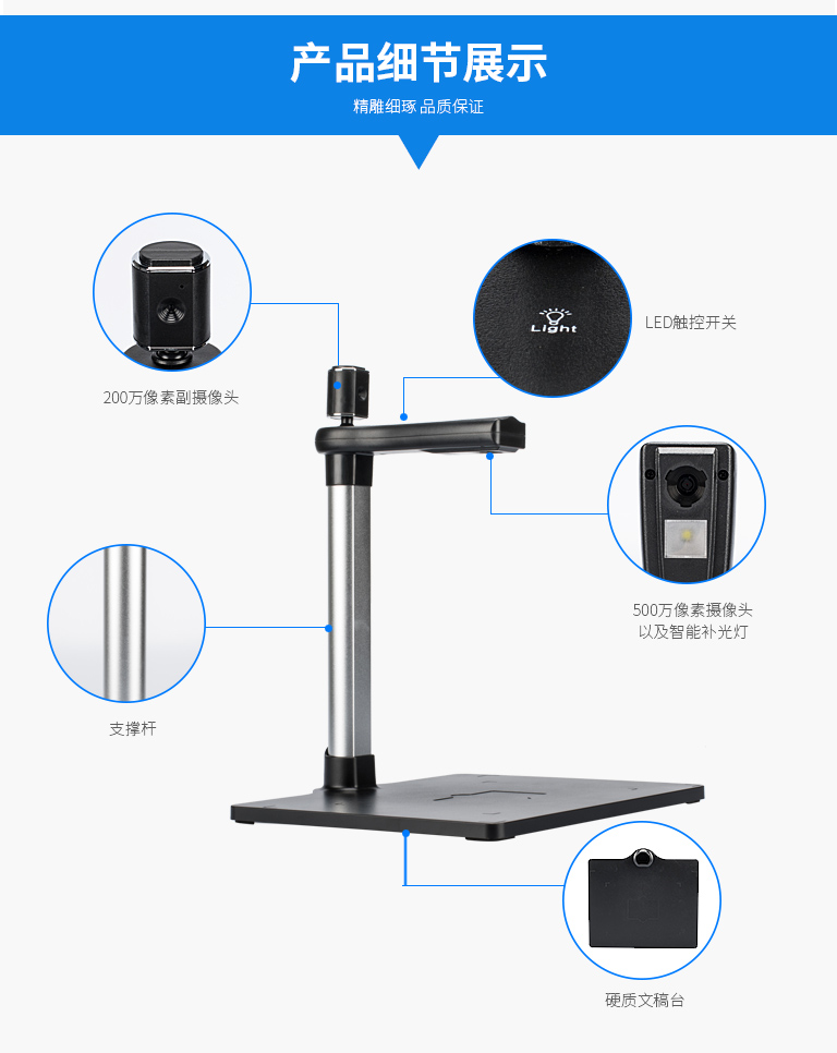 ZL-950TS，哲林高拍儀新品，高清晰